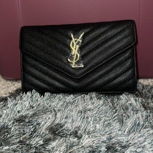 Yves Saint Laurent small purse or cross body. Never used! Beautiful & timeless!